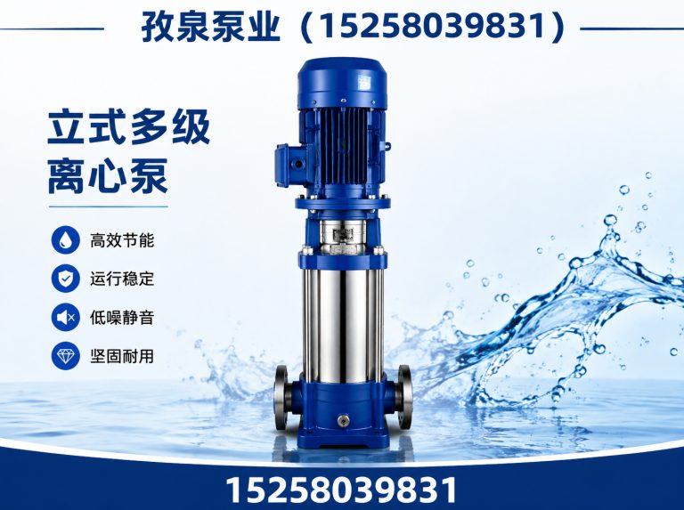 温州立式多级离心泵展示图